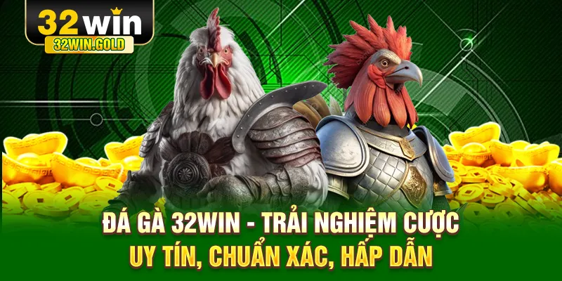 Đá gà 32win trải nghiệm cược uy tín